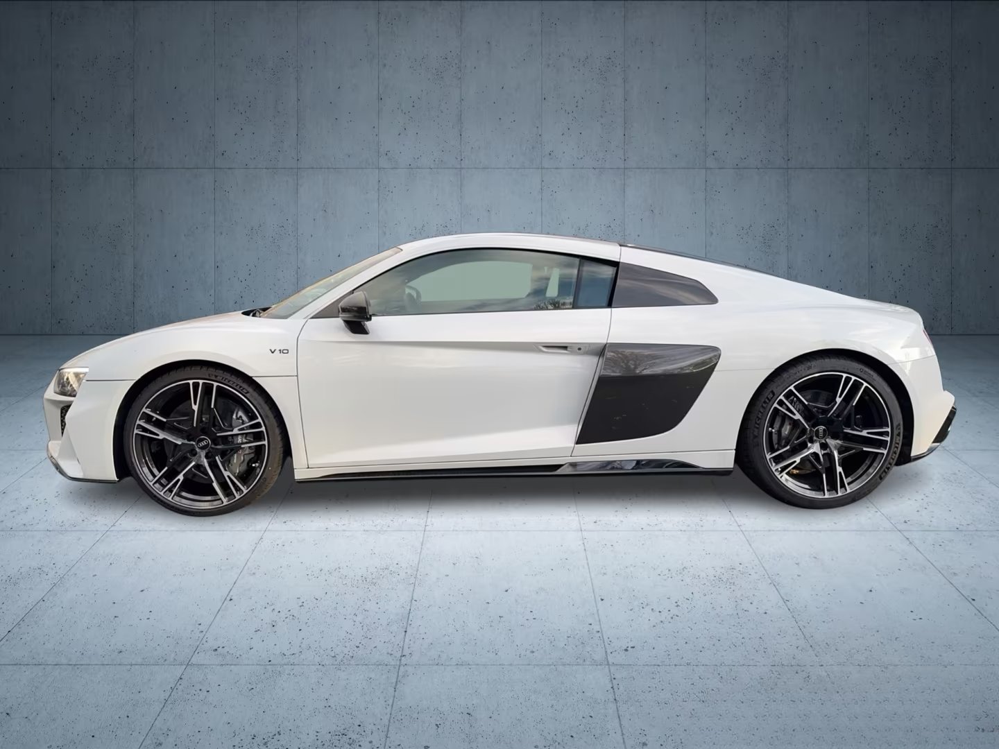 Audi R8 V10 Performance — Profil latéral